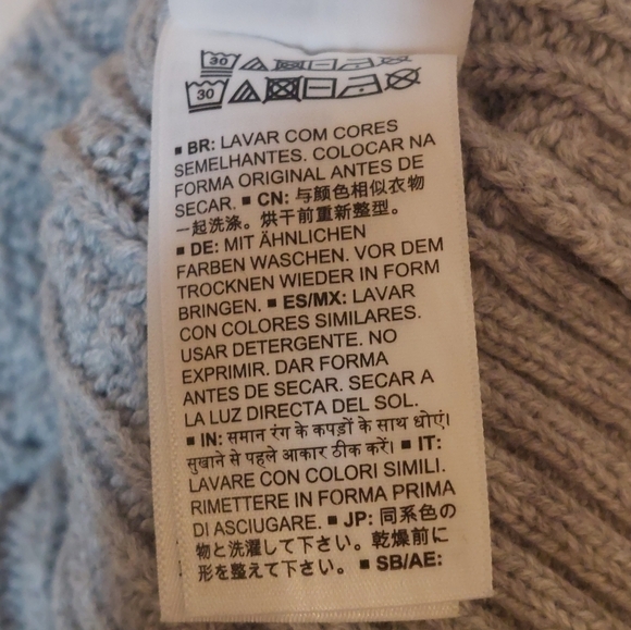 AMAZON Essentials warm gray turtleneck sweater size small - Picture 9 of 12